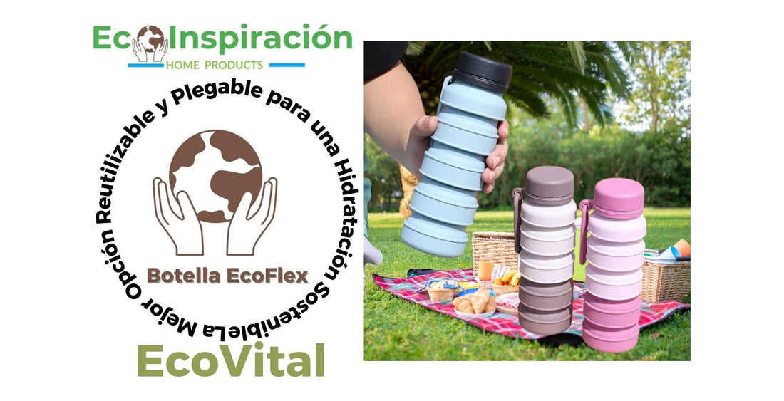 Botella EcoFlex: La Mejor Opción Reutilizable y Plegable para una Hidratación Sostenible