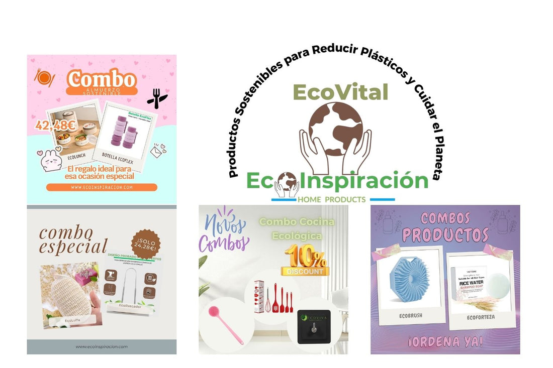 Combos Eco-Friendly: Productos Sostenibles para Reducir Plásticos y Cuidar el Planeta