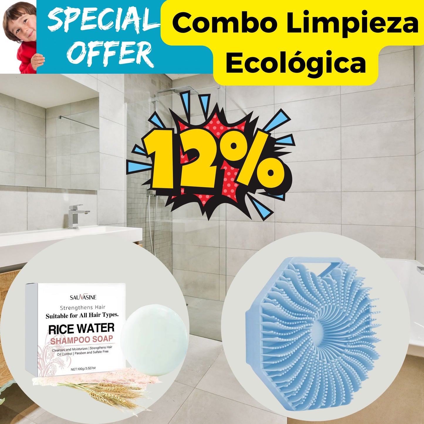 Combo Limpieza Ecológica - 12% Descuento