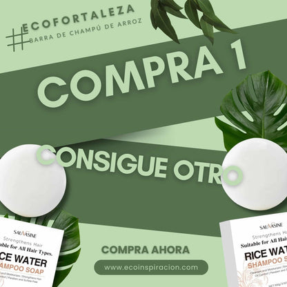 EcoFortaleza Champú Sólido de Agua de Arroz 🌾✨

Nutre, fortalece y revitaliza tu cabello con ingredientes naturales. ¡Tu melena más fuerte y saludable comienza aquí! 💧🌟