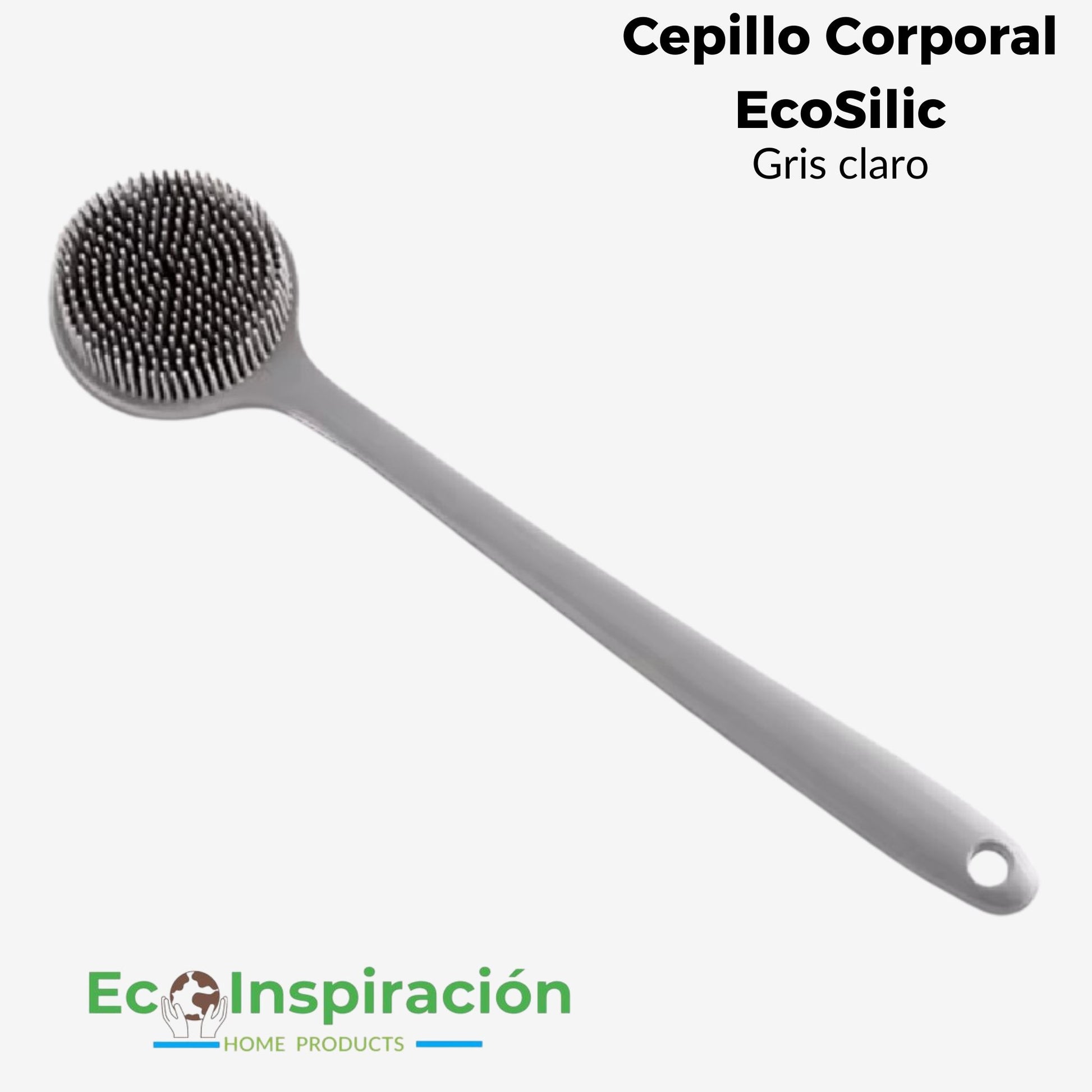 Cepillo Corporal EcoSilic: Cuida tu piel, cuida el planeta.