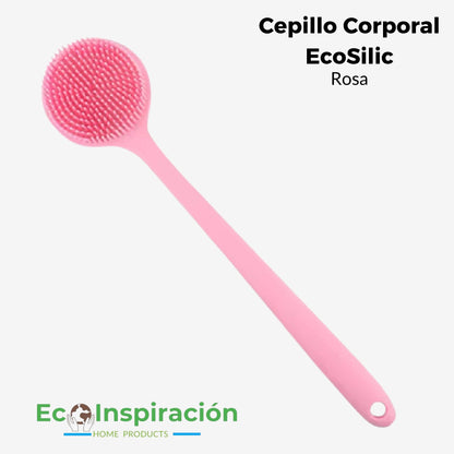 Cepillo Corporal EcoSilic: Cuida tu piel, cuida el planeta.