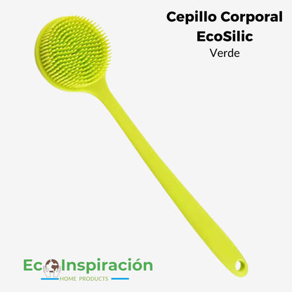 Cepillo Corporal EcoSilic: Cuida tu piel, cuida el planeta.