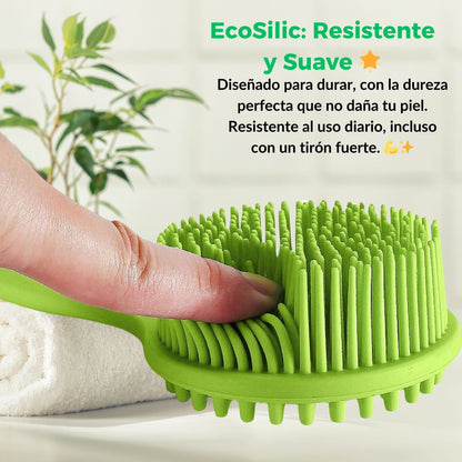 Cepillo Corporal EcoSilic: Cuida tu piel, cuida el planeta.