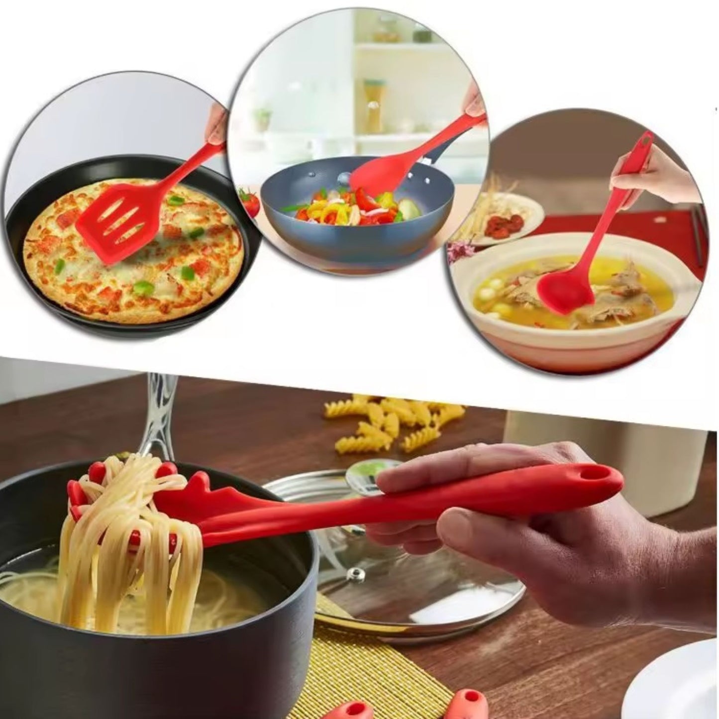 Silicook Flex: Utensilios de Silicona para Horneado y Cocina