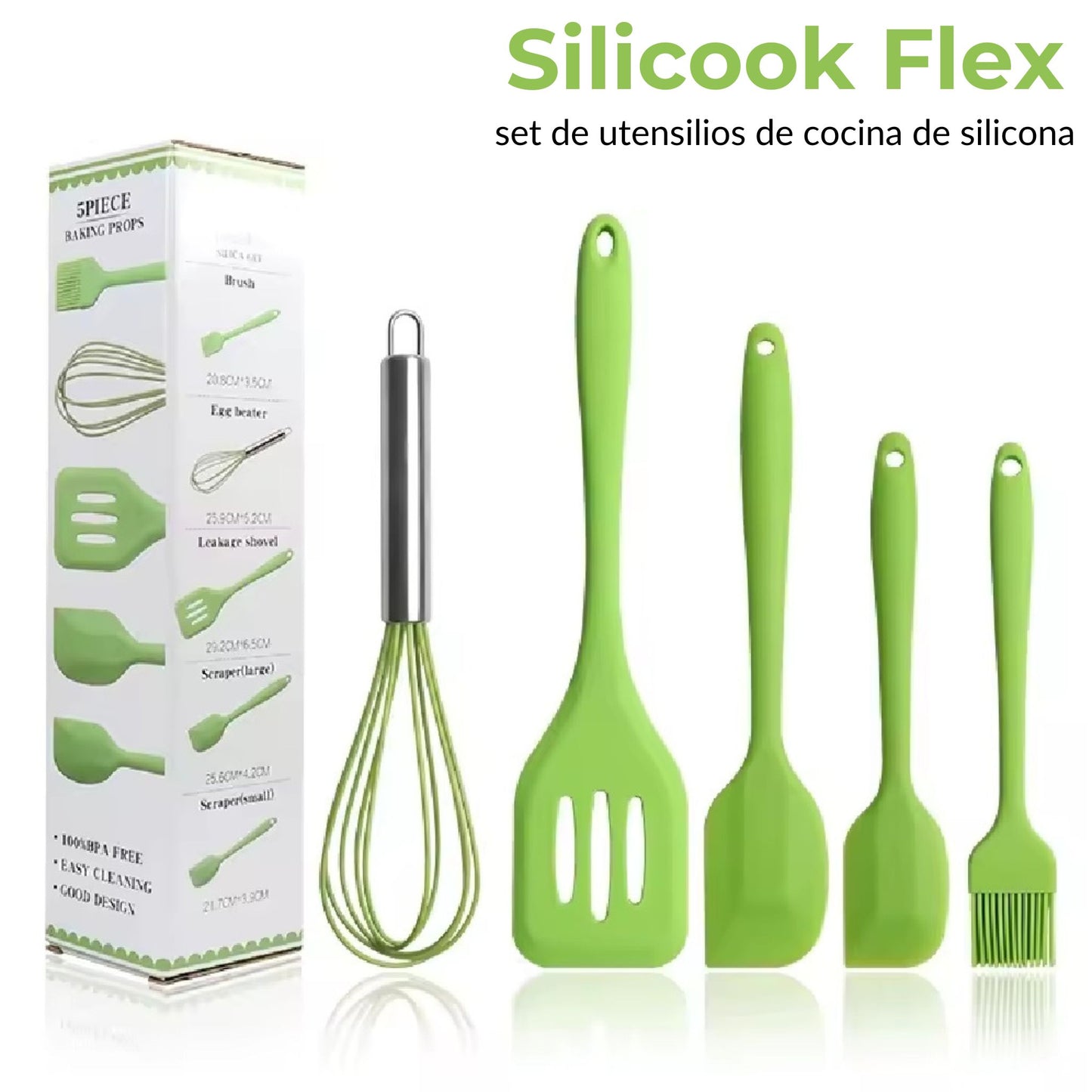 Silicook Flex: Utensilios de Silicona para Horneado y Cocina